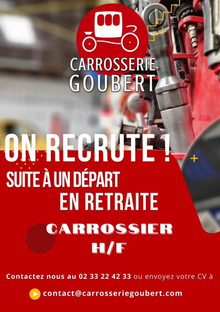 recrute carrossier cherbourg