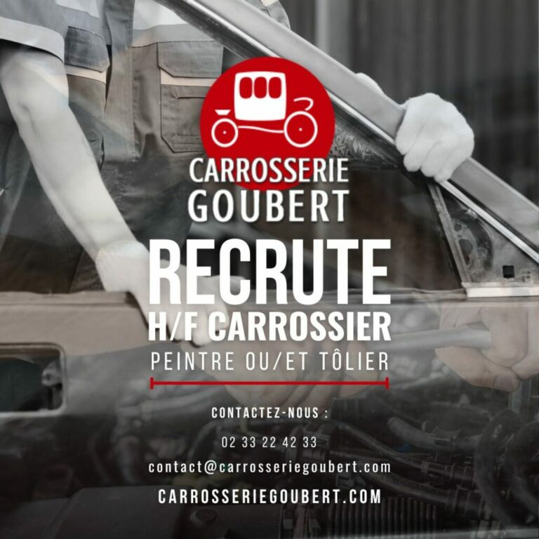 emploi carrossier tolier peintre cherbourg